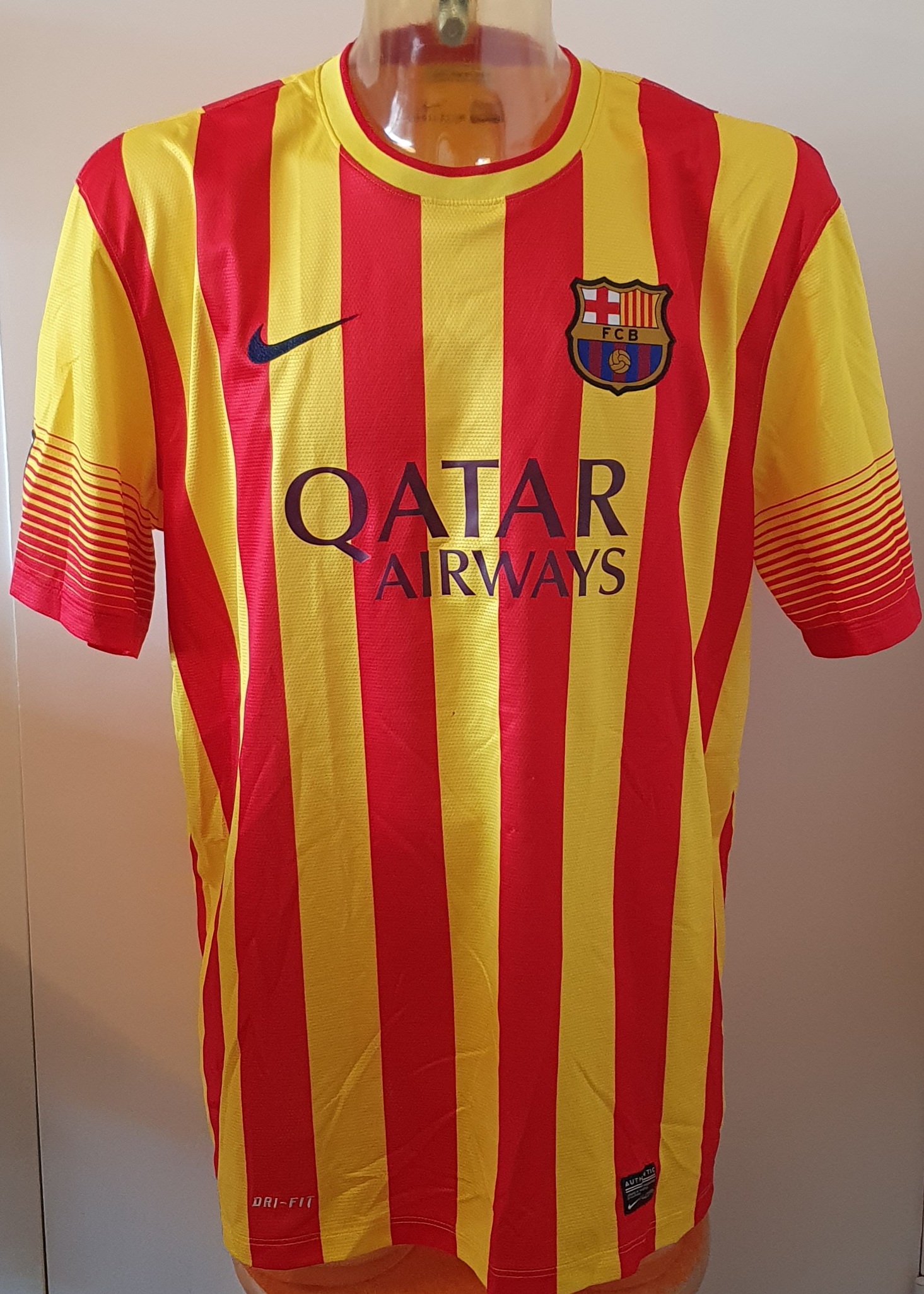 dier Perth Blackborough Betuttelen Barcelona uitshirt 2013-2014, maat XXL | Shirtpaleis